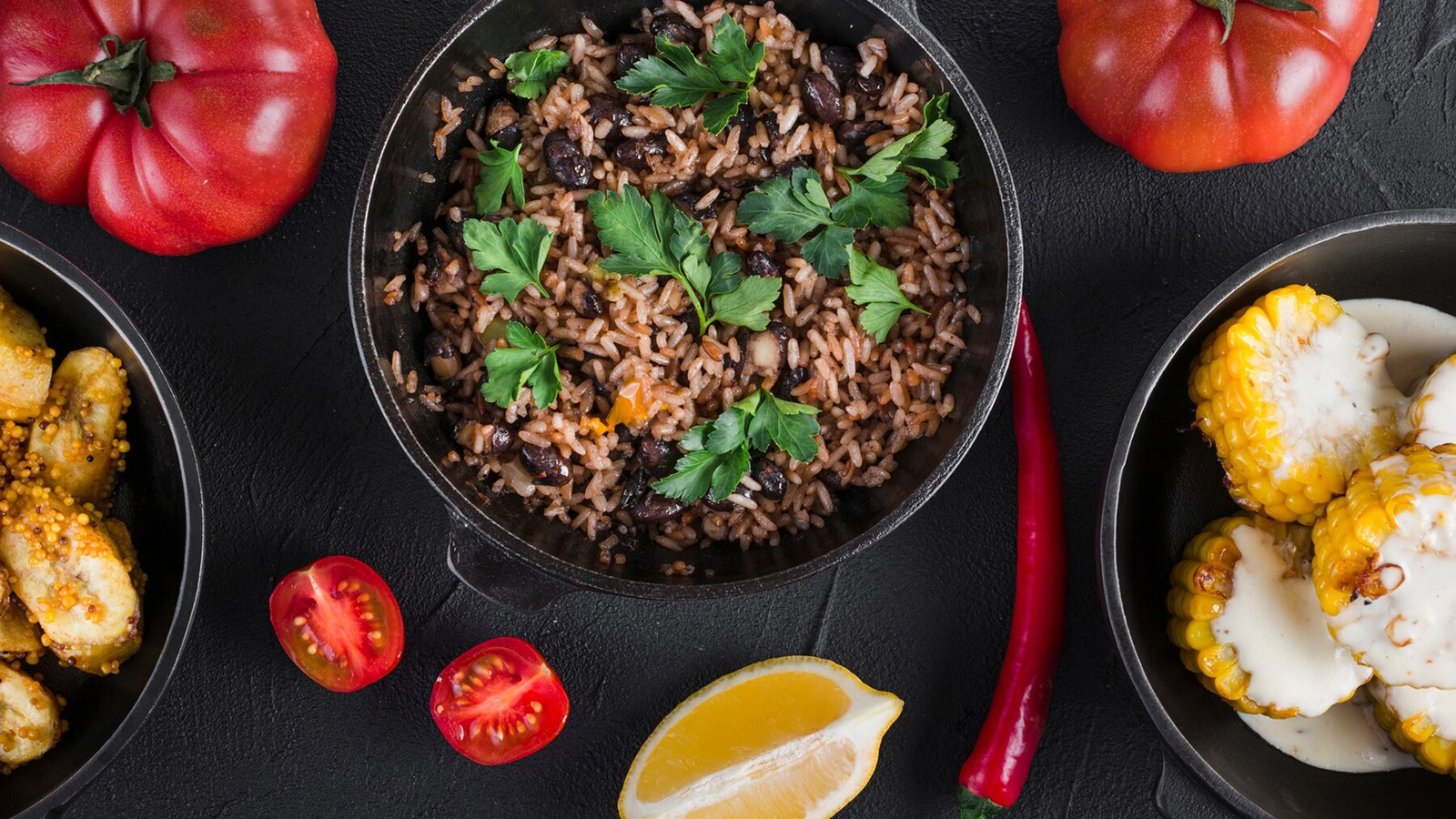 Schwarzer Bohnen- und Reissalat: Perfekt für den Herbst und die Lunchbox