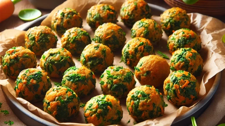 Spinat- und Karotten-Häppchen – Ein gesundes Fingerfood-Rezept